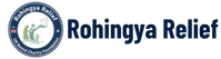 Rohingya Relief logo displayed in the website header